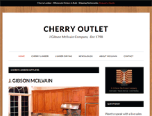 Tablet Screenshot of cherryoutlet.net